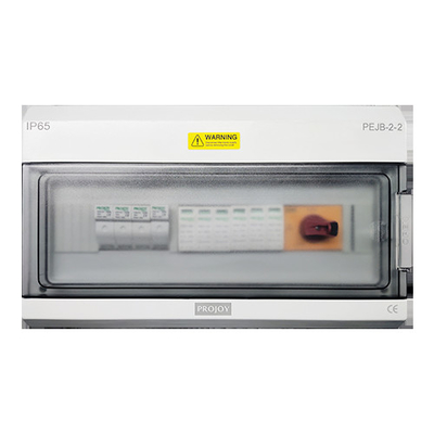 Boîte solaire 2 de combinateur de ficelle de C.C 1000V 32A d'ABS de polycarbonate dans 1 hors d'IP65