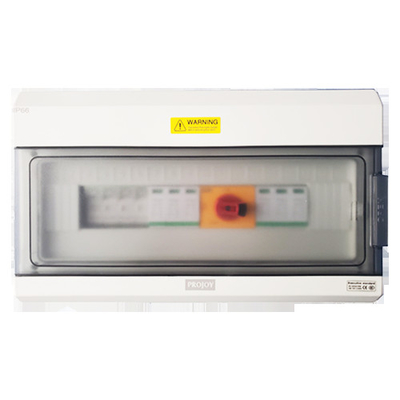 Boîte solaire de combinateur de picovolte de 4 ficelles de C.C 1000V 32A IP65 4 dans 2
