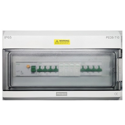 ABS solaire de boîte de distribution à C.A. des CB 400V 40A de la CE pour des usines de picovolte