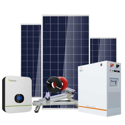 5kW solaire outre du réseau 48V 100ah pour le stockage de l'énergie renouvelable de ménage