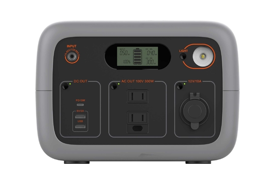 système paquet/300Wh à énergie solaire portatif de batterie de camping de lithium de 300W 25V
