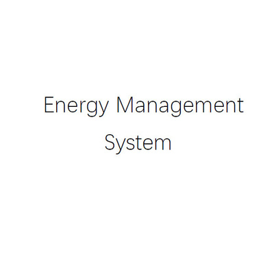 Le système de gestion de l'énergie de SME l'équilibrage de la charge