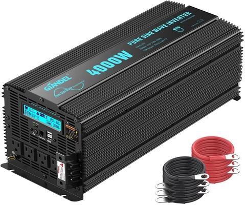 Inverseur pur résistant solaire hybride de puissance d'onde sinusoïdale de Giandel 4000W d'inverseur de DC24V