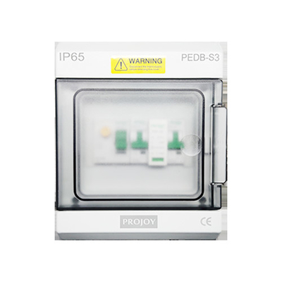 Système solaire électrique solaire IP66 230V de boîte de distribution à C.A. d'ABS de polycarbonate