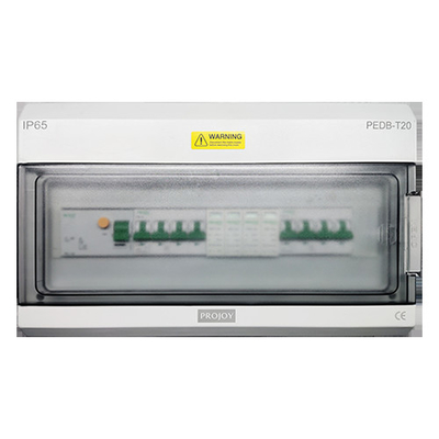 Boîte de combinateur à C.A. de PROJOY 40A pour le CE solaire électrique du système TUV