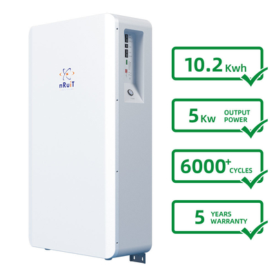 6000 batterie au lithium profonde de la batterie solaire de cycle/10kwh 51,2 V 200ah Lifepo4 5000W