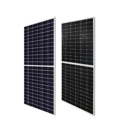 coupe mono Bi-faciale à haute production de panneaux solaires de 48.3V 10.02A 1000w demi