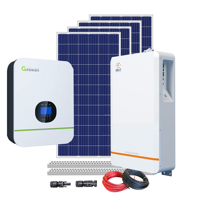9Kwh solaire outre du réseau 51.2V 176Ah outre des systèmes d'alimentation de grille