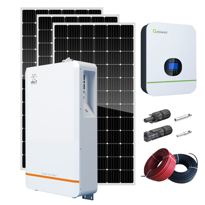 48V système solaire électrique UN38.3 de panneau solaire de ménage du système 5Kwh