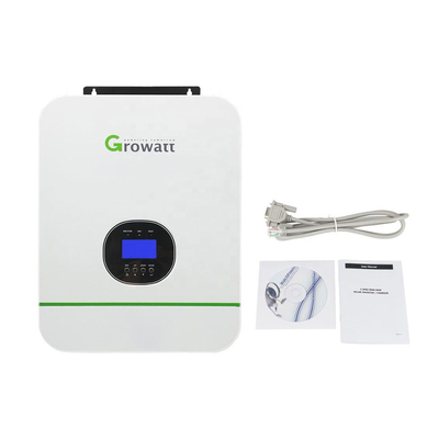 3 HVP solaires hybrides Growatt de l'inverseur 4500W SPF5000TL de phase